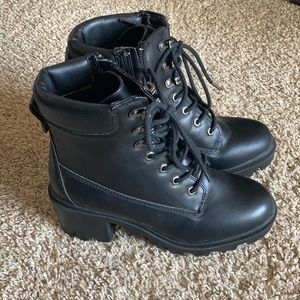 Madden Girl Combat Boots